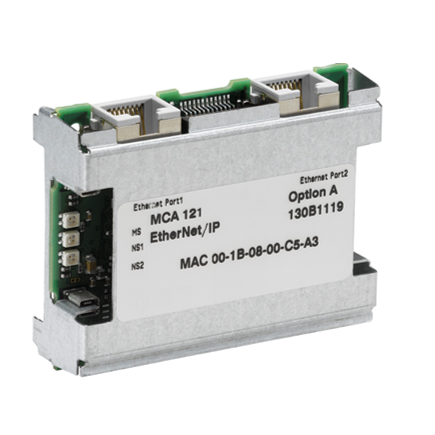 VLT® EtherNet/IP MCA 121, sin revestimiento, 130B1119